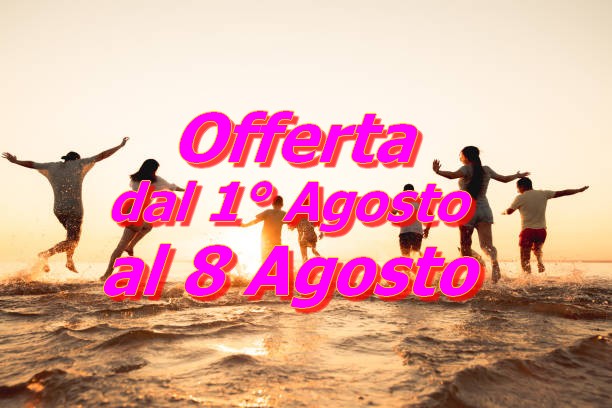Offerte agosto 2026 Hotel Betty*** mezzapenzione espiaggia